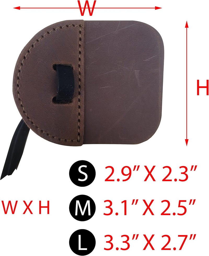 SAS Southland Archery Supply Barebow Suede and Leather Finger Tab Ambidextrous - Image 2